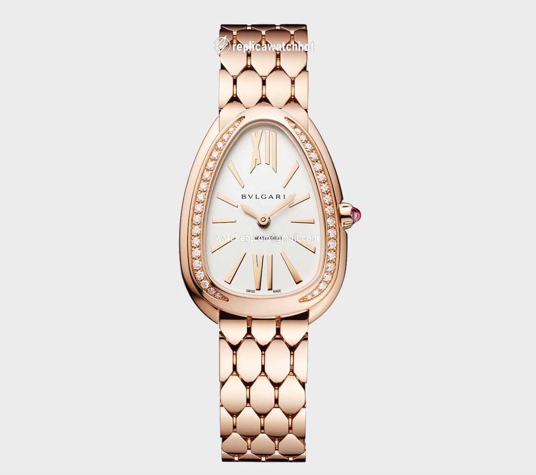 Bulgari Serpenti Womens watch Quartz Rose gold 103146 SPP33WGGD