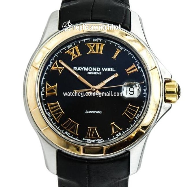 Raymond Weil Parsifal Mens watch Unisex Automatic Gold Steel 2970
