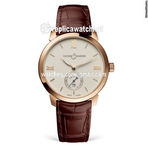 Ulysse Nardin Classico Mens watch Unisex Automatic Rose gold 3206-136-2 31