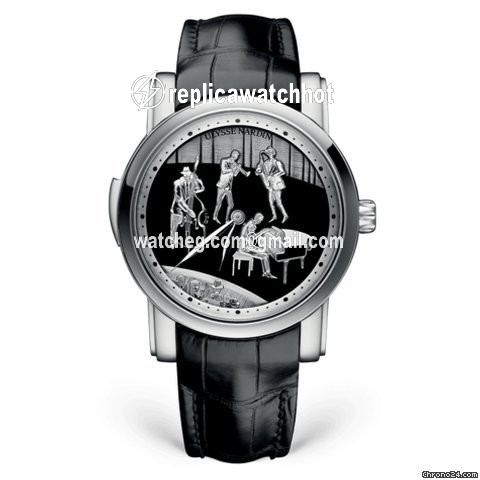 Ulysse Nardin Mens watch Unisex Manual winding Platinum 749-88