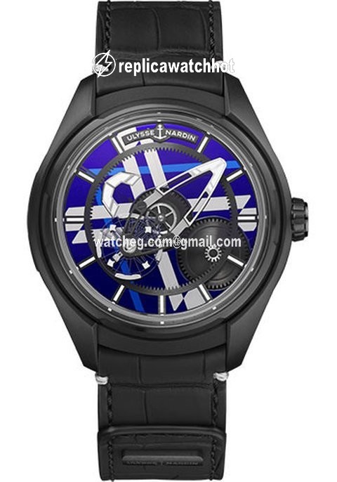 Ulysse Nardin Freak Mens watch Unisex Automatic Titanium 2303-270LE BLACK-MARQ