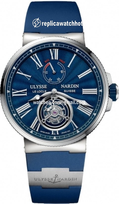 Ulysse Nardin Marine Tourbillon Mens watch Unisex Automatic Steel 1283-181-3 E3