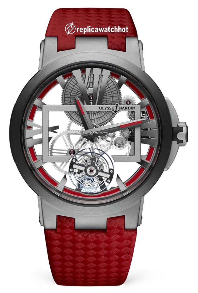 Ulysse Nardin Mens watch Unisex Manual winding Titanium 1713-139 BQ