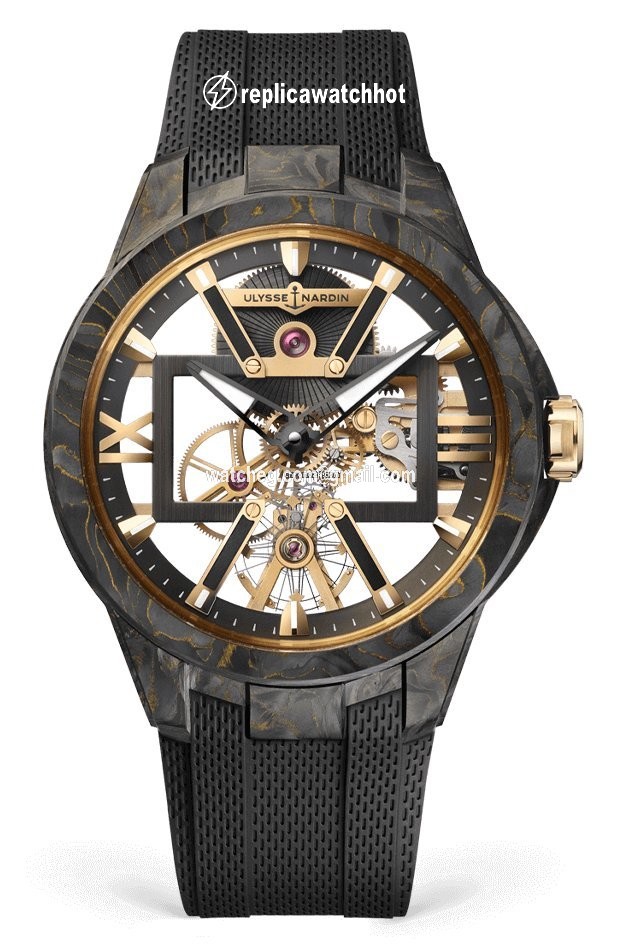 Ulysse Nardin Mens watch Unisex Manual winding Titanium 3715-260-3 CARB