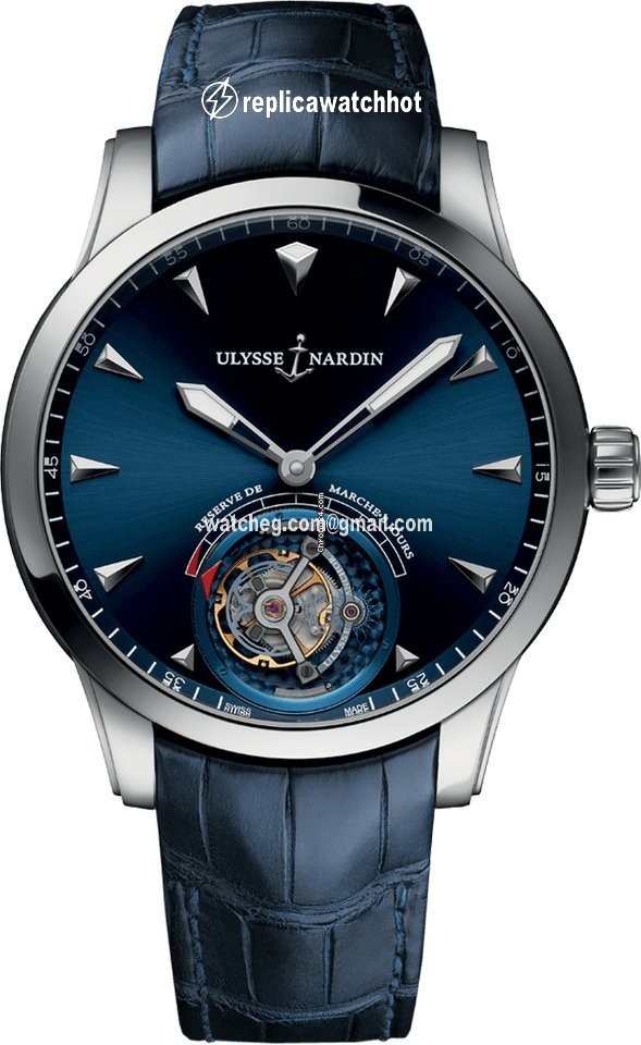 Ulysse Nardin Mens watch Unisex Manual winding White gold 1780-133 93