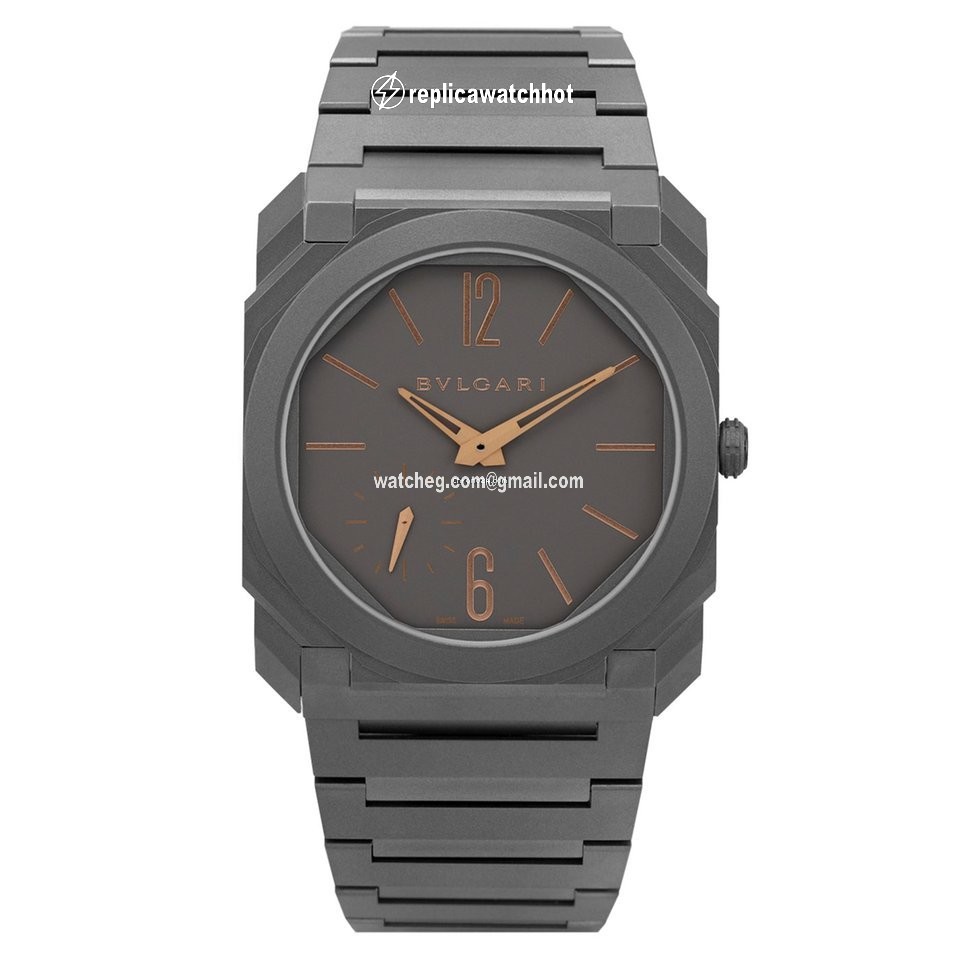 Bulgari Octo Mens watch Unisex Automatic Titanium 103137 BGO40PTTGXTAUTO