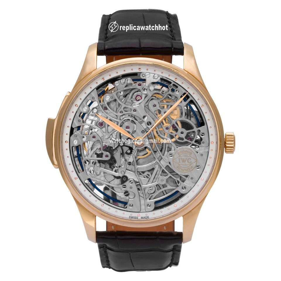 IWC Portuguese Minute Repeater Mens watch Unisex Manual winding Rose gold IW524101