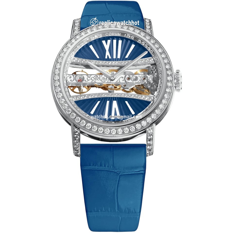 Corum Golden Bridge Womens watch Manual winding White gold B113 03278 - 113.000.69 0F03 BD91G