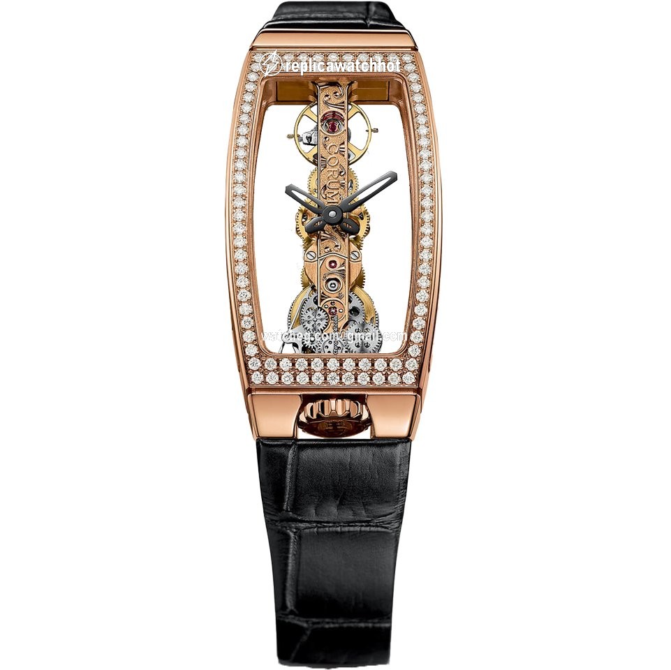 Corum Miss Golden Bridge Womens watch Manual winding Rose gold B113 00824 C 113.102.85 0001 0000