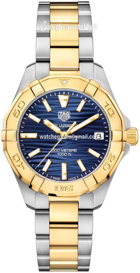 TAG Heuer Aquaracer Lady Womens watch Quartz Gold Steel wbd1325.bb0320