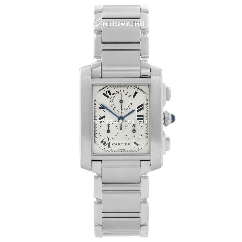 Cartier Tank Francaise Mens watch Unisex Quartz Steel W51001Q3 2303