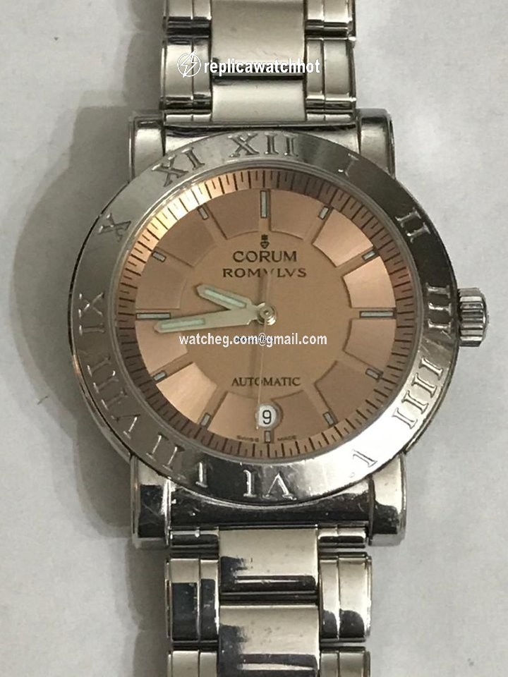 Corum Romvlvs Mens watch Unisex Manual winding Steel 82.701.20