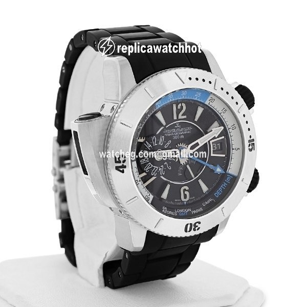 Jaeger-LeCoultre Master Compressor Diving Pro Geographic Mens watch Unisex Automatic Titanium q185t770