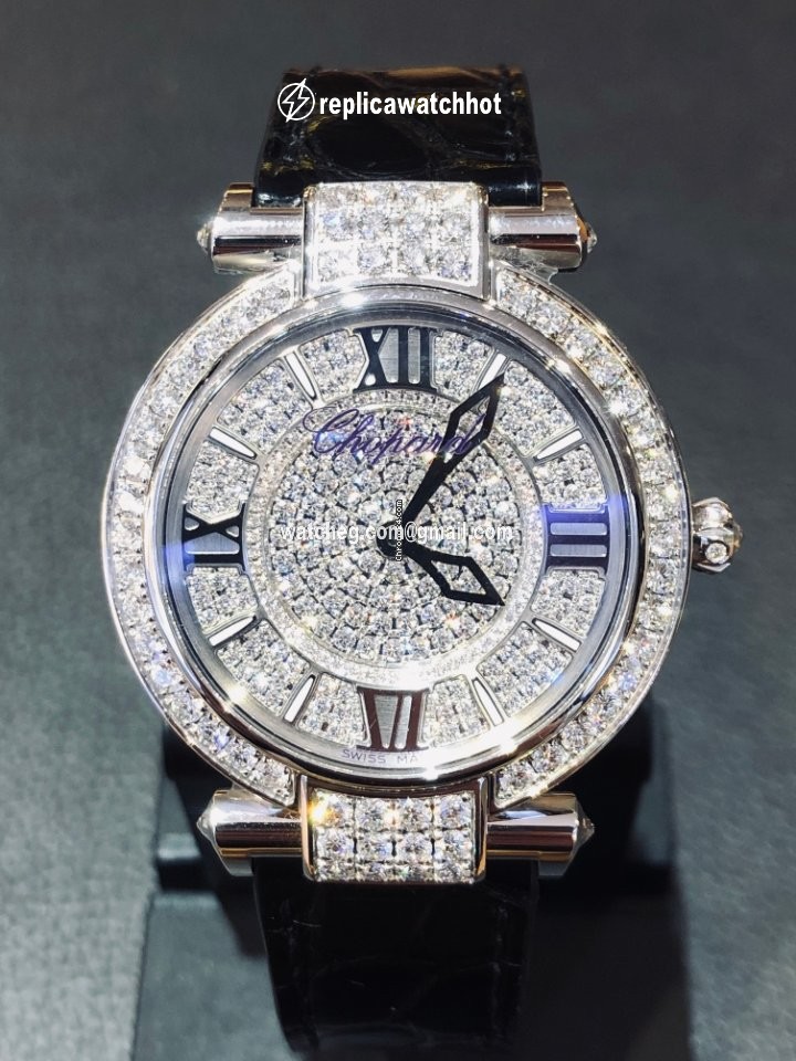 Chopard Imperiale Quartz White gold 384242-1001