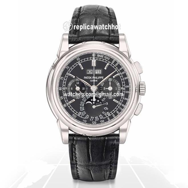Patek Philippe Perpetual Calendar Chronograph Manual winding Platinum 5970P-001
