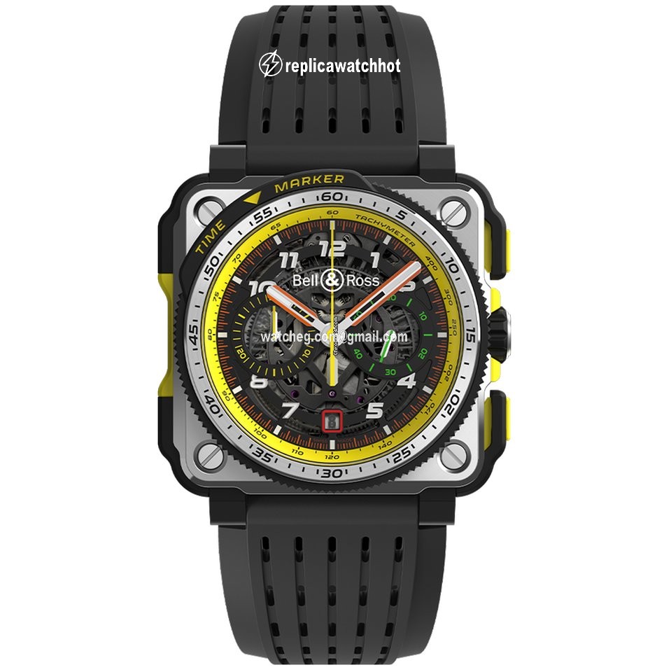 Bell & Ross BR-X1 Mens watch Unisex Automatic Titanium BRX1-RS19 SRB
