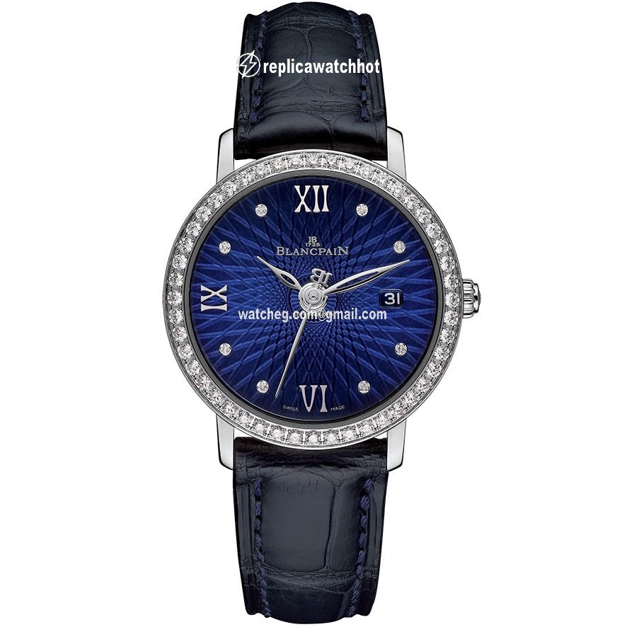 Blancpain Villeret Ultra-Slim Womens watch Automatic White gold 6102C-1929-55A