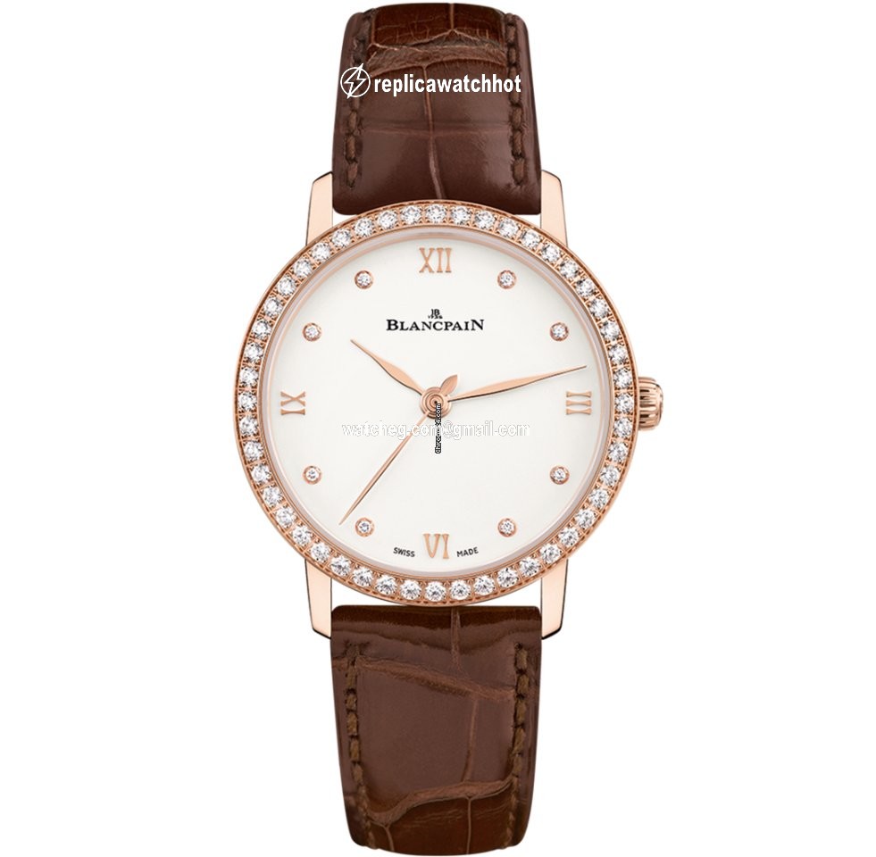 Blancpain Villeret Ultra-Slim Womens watch Automatic Red gold 6104-2987-55A