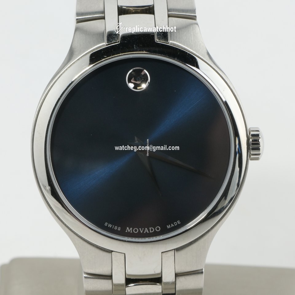 Movado Mens watch Unisex Quartz Steel 01.1.14.1085
