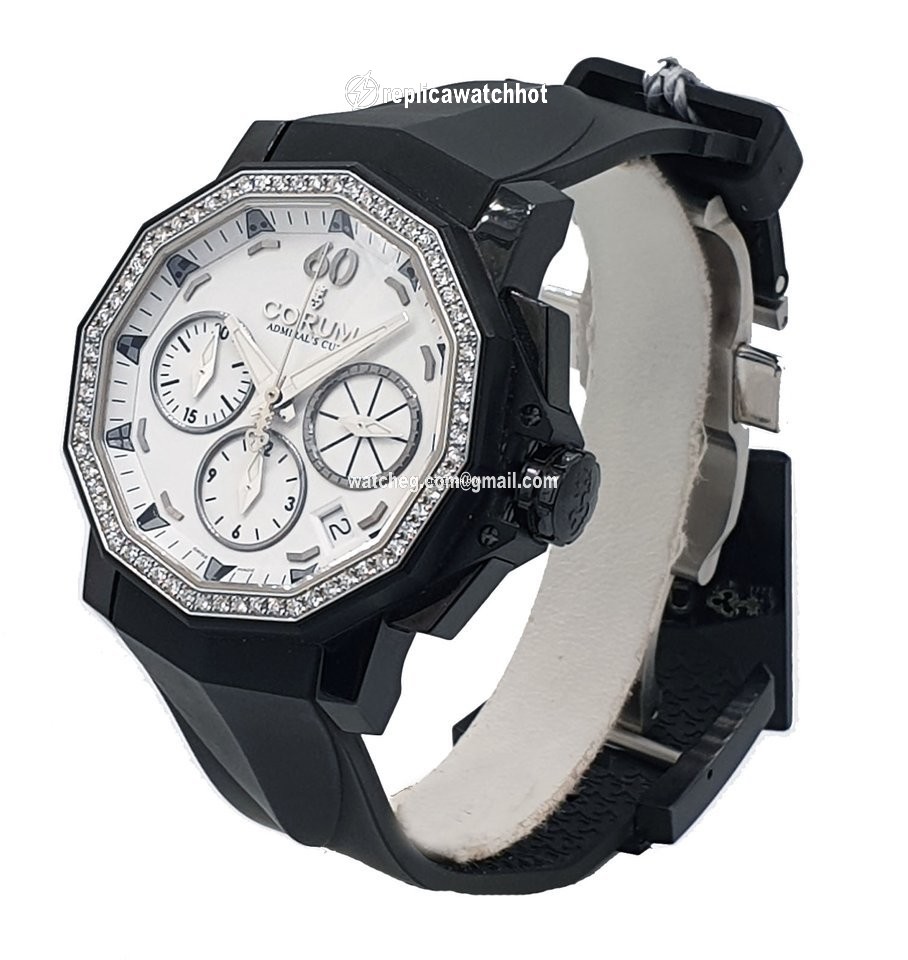 Corum Admirals Cup Challenger Mens watch Unisex Automatic Steel 984.970.97-F371 AA32