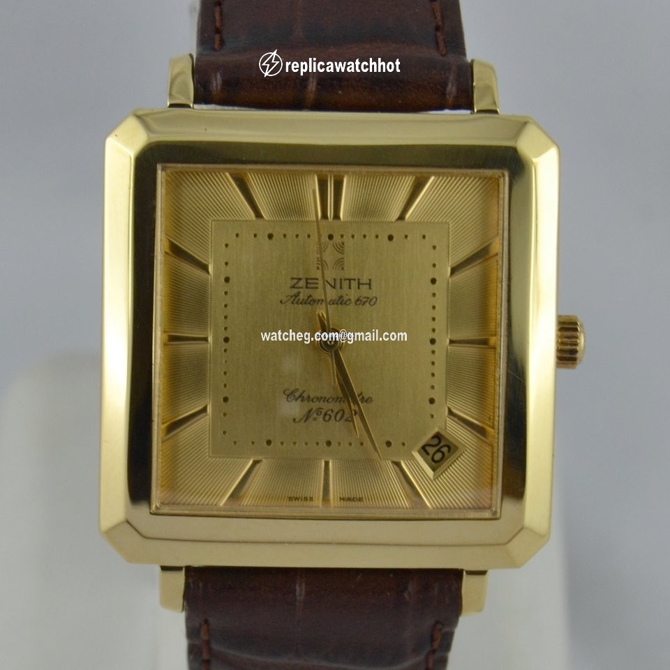 Zenith Mens watch Unisex Automatic Yellow gold 30 00 10670