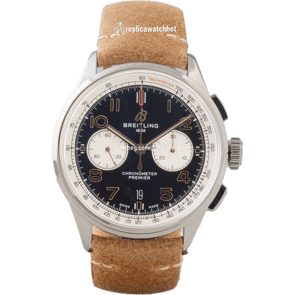 Breitling Mens watch Unisex Automatic Steel AB0118A21B1X1