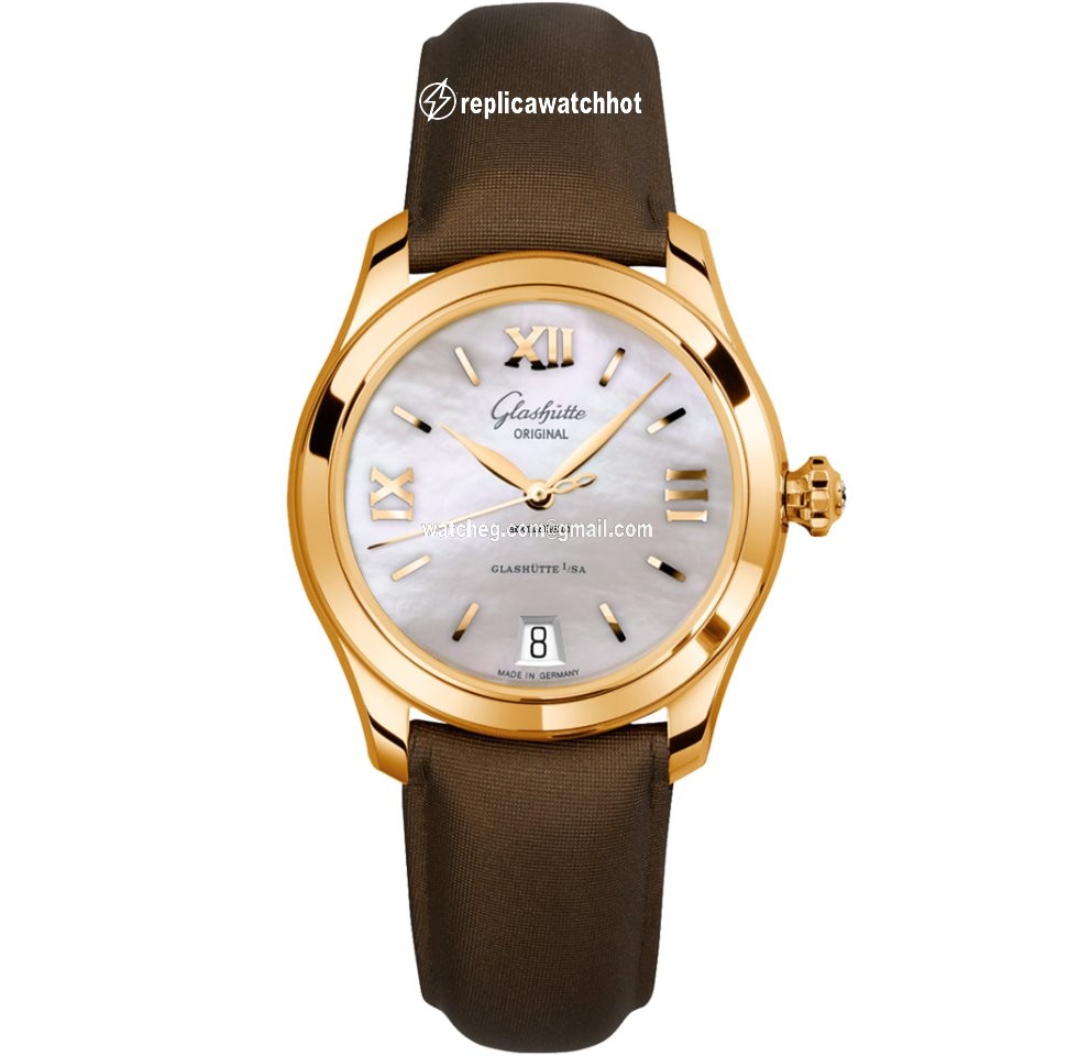 Glashtte Original Lady Serenade Womens watch Automatic Rose gold 1-39-22-09-01-44