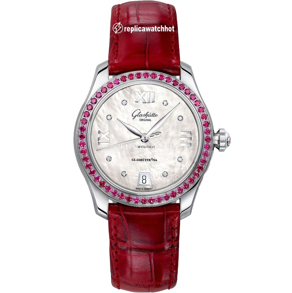 Glashtte Original Lady Serenade Womens watch Automatic Steel 1-39-22-10-30-04