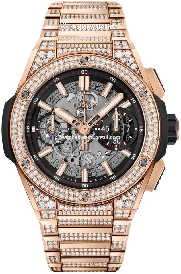 Hublot Big Bang Mens watch Unisex Automatic Rose gold 451.ox.1180.ox.3704
