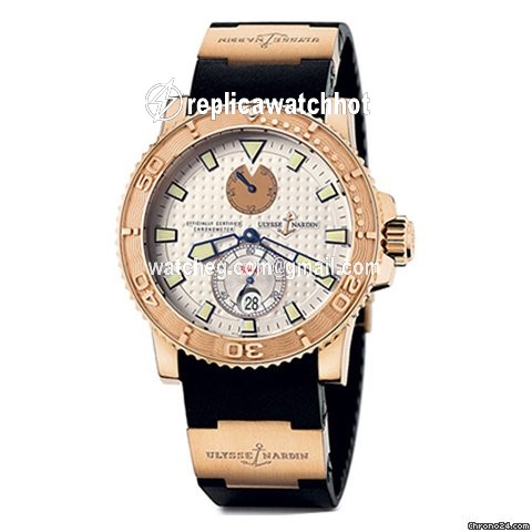Ulysse Nardin Maxi Marine Diver Mens watch Unisex Automatic Rose gold 266-33-3A 90