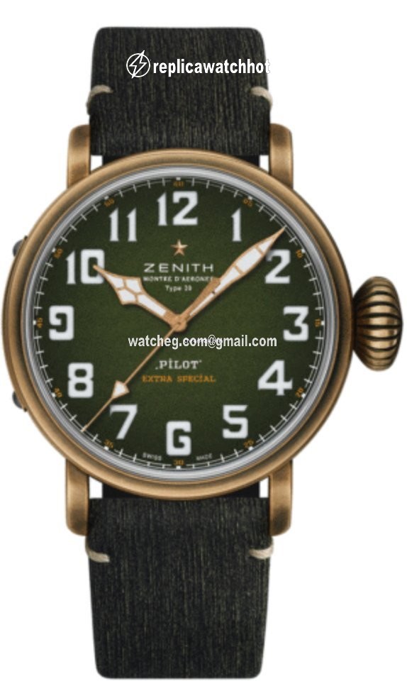 Zenith Pilot Mens watch Unisex Automatic Bronze 29.2430.679 63.I001