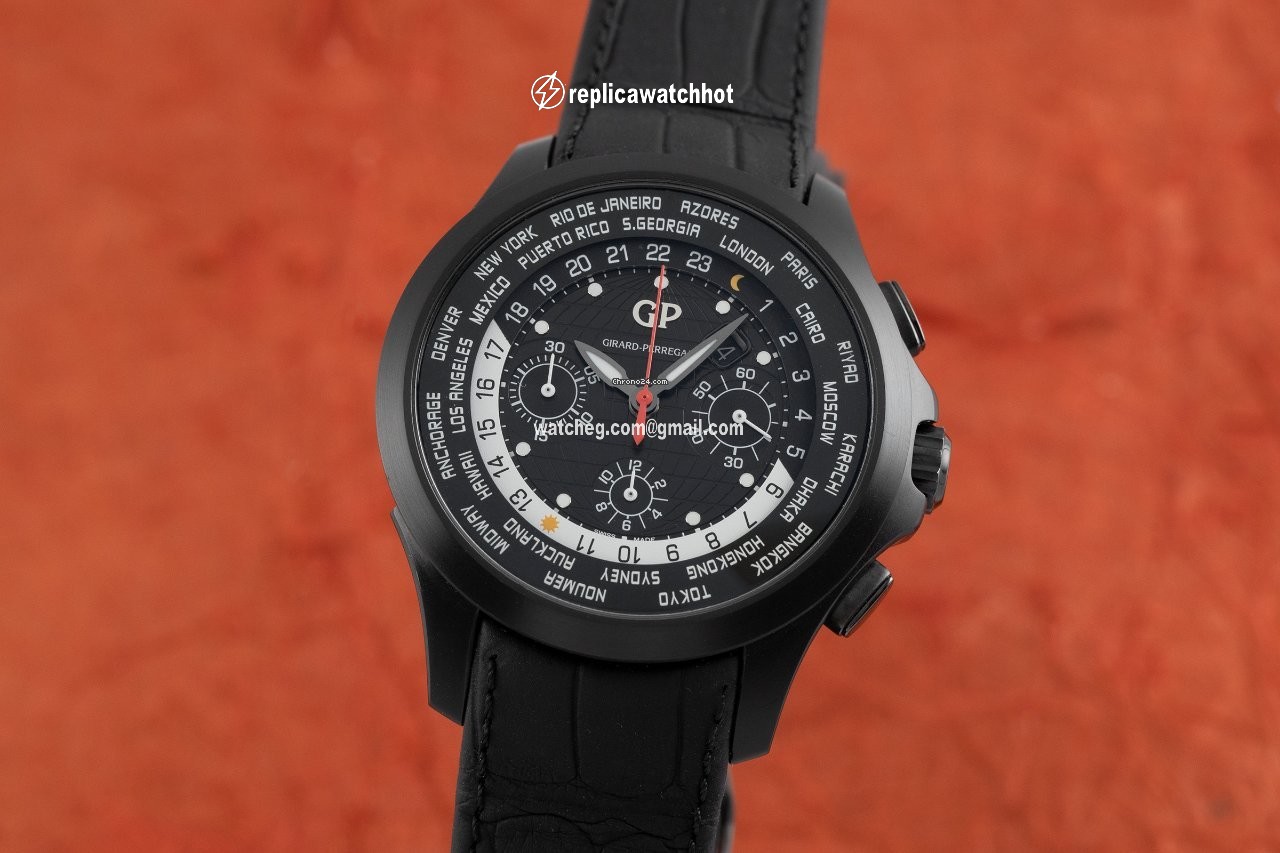 Girard Perregaux Traveller Mens watch Unisex Automatic Titanium 49700-21-631-BB6C