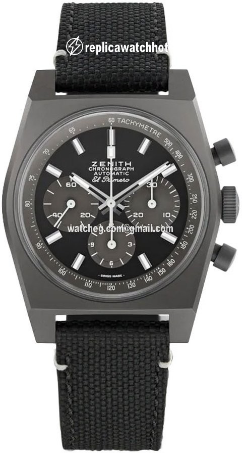 Zenith El Primero Chronomaster Mens watch Unisex Automatic Titanium 97.t384.4061 21.c822 A386 Shadow