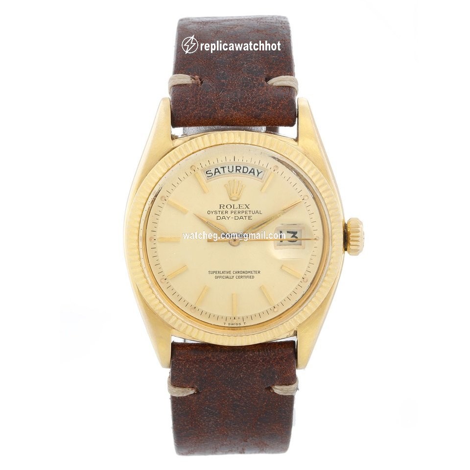 Rolex Day-Date Mens watch Unisex Yellow gold 6611 B