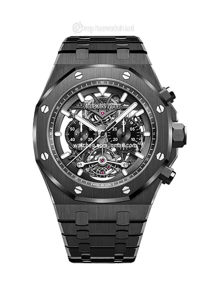 Audemars Piguet Royal Oak Tourbillon Mens watch Unisex Manual winding Ceramic 26343CE.OO.1247CE.01