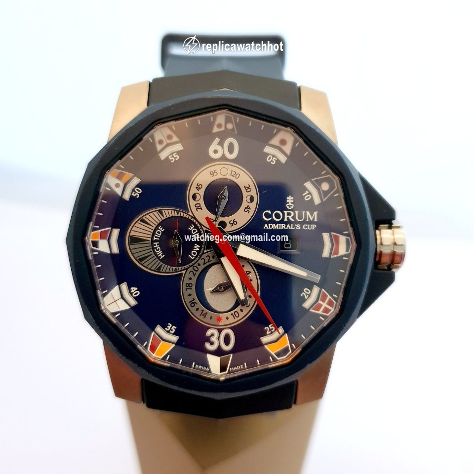 Corum Admirals Cup Seafender Tides 48 Mens watch Unisex Automatic Titanium 277.933.06 0373 AB12