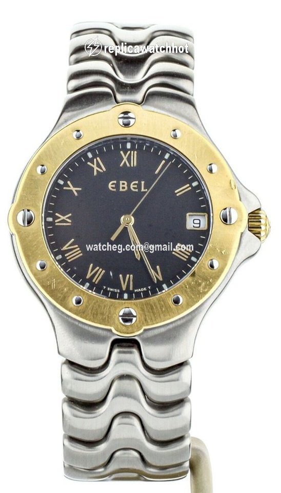 Ebel Sportwave Mens watch Unisex Quartz Gold Steel 6187631