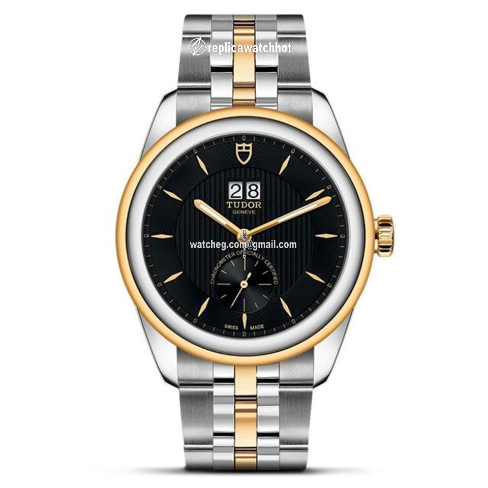 Tudor Glamour Double Date Mens watch Unisex Automatic Gold Steel M57103-0002