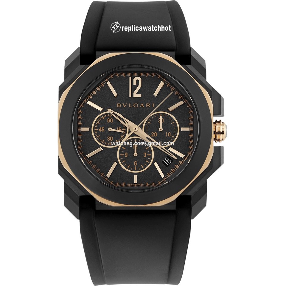 Bulgari Octo Mens watch Unisex Automatic Gold Steel 103075 BG041PBBSGVDCH