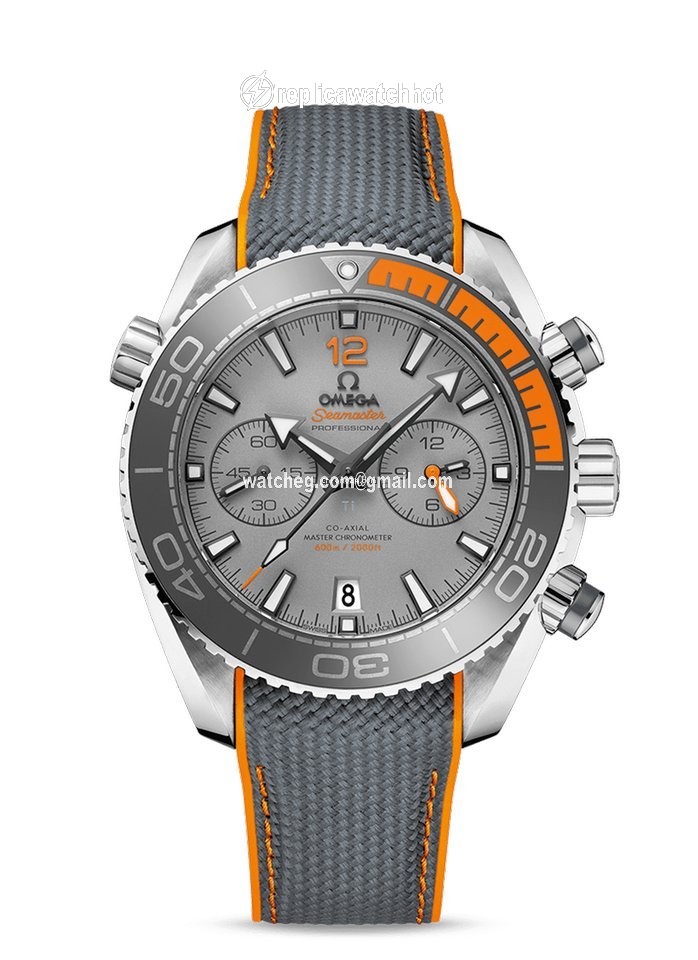 Omega Seamaster Planet Ocean Chronograph Mens watch Unisex Automatic Titanium 215.92.46.51.99.001