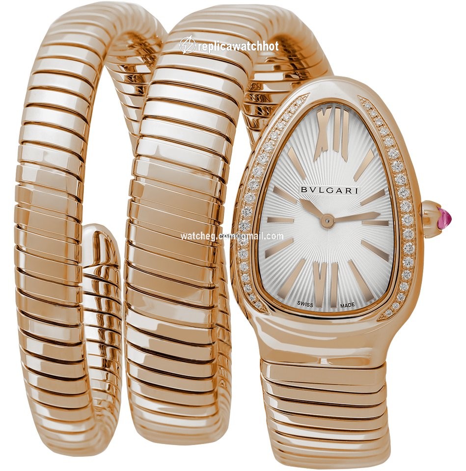 Bulgari Serpenti Womens watch Quartz Rose gold SPP35C14GDG.2T 103002