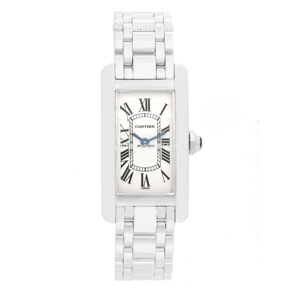 Cartier Tank Americaine Womens watch Quartz White gold W26019L1 1713
