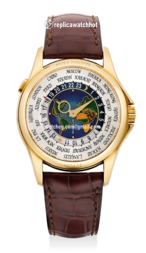 Patek Philippe World Time Mens watch Unisex Automatic Yellow gold 5131J-014