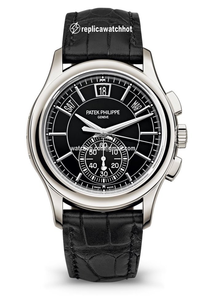 Patek Philippe Annual Calendar Chronograph Mens watch Unisex Automatic Platinum 5905P-010