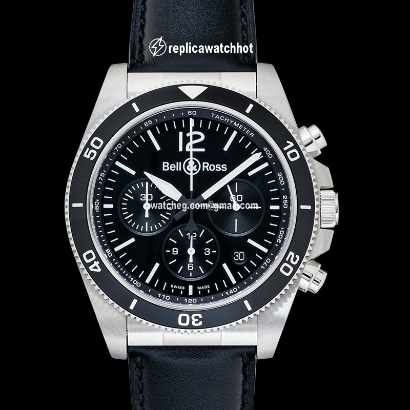 Bell & Ross BR V3 Mens watch Unisex Automatic Steel BRV394-BL-ST SCA