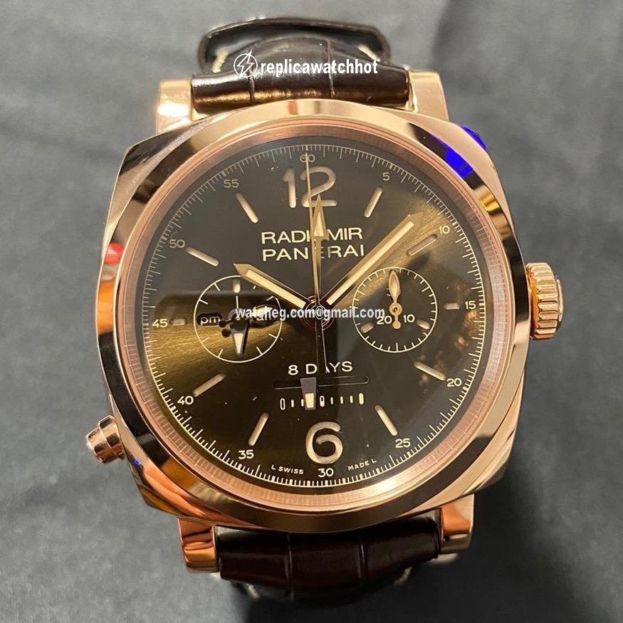 Panerai Special Editions Mens watch Unisex Manual winding Rose gold PAM00502