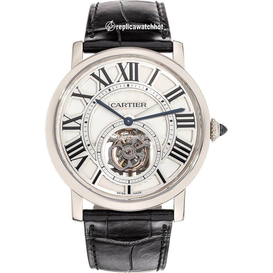 Cartier Rotonde de Cartier Mens watch Unisex Manual winding White gold W1556216