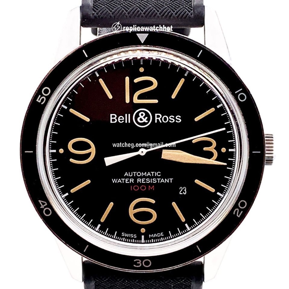 Bell & Ross BR V1 Mens watch Unisex Automatic Steel BRV123-ST-HER SRB