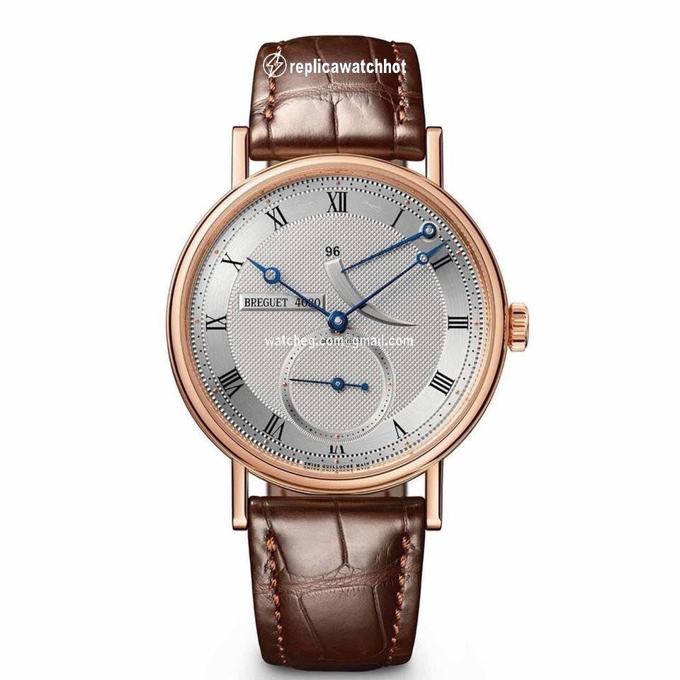 Breguet Classique Mens watch Unisex Manual winding Rose gold 5277BR 12 9V6