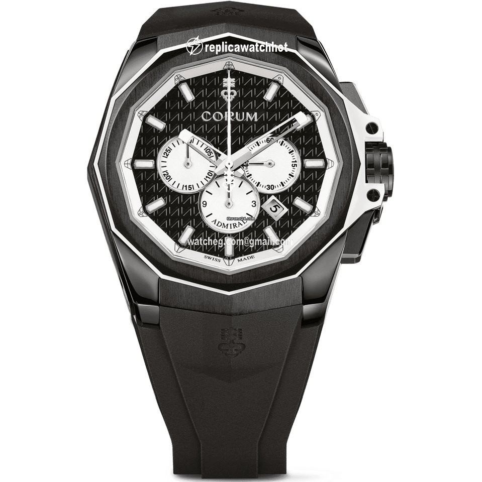 Corum Admirals Cup AC-One Mens watch Unisex Automatic Titanium A132 03931 - 132.211.95 F371 AN01